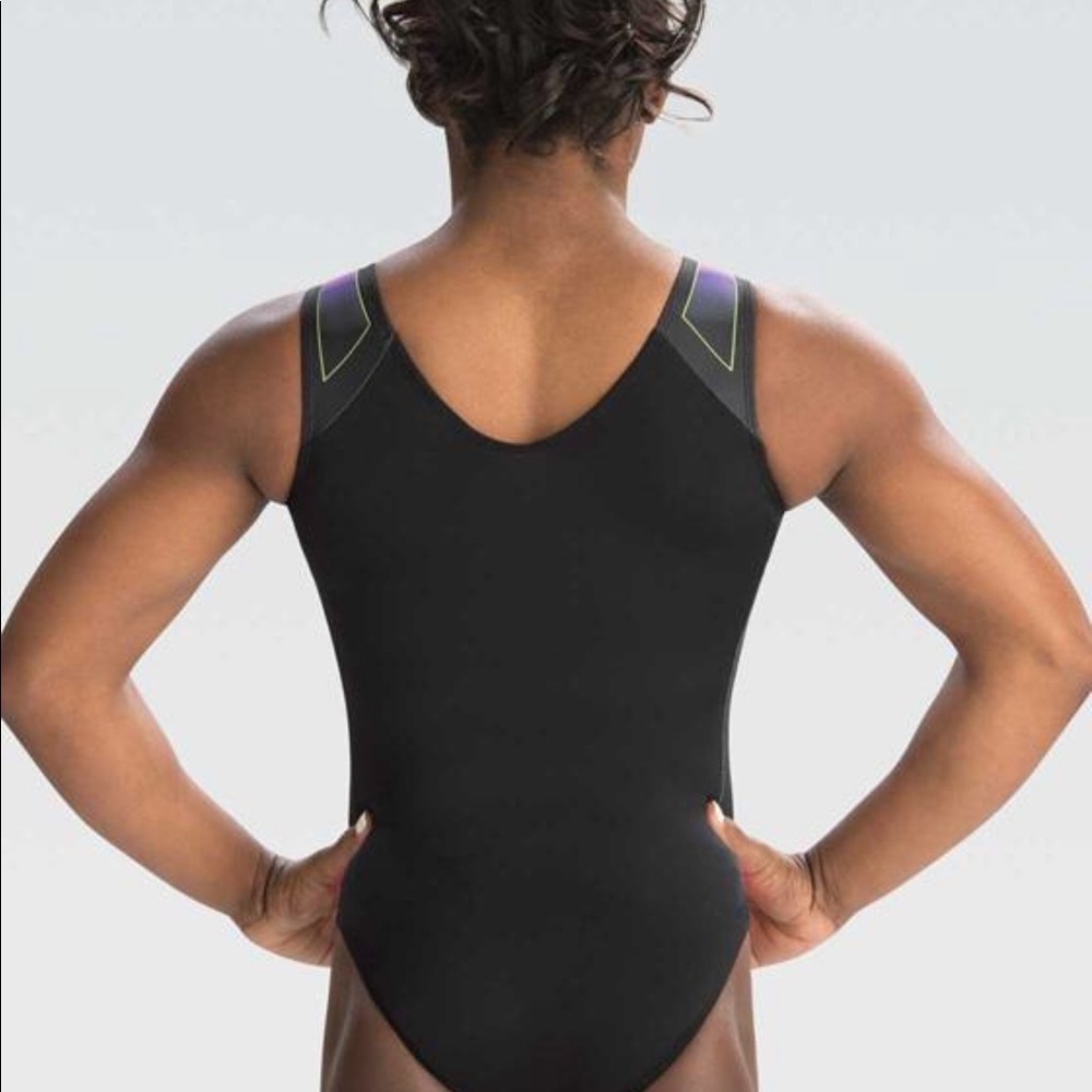 GK ELITE x SIMONE BILES Point of Sparkle Leotard - Picture 2 of 8